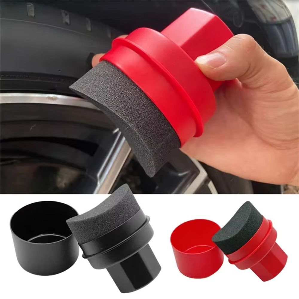 Car Wax Polishing Pad - Spugna Curva per Lucidatura Pneumatici con