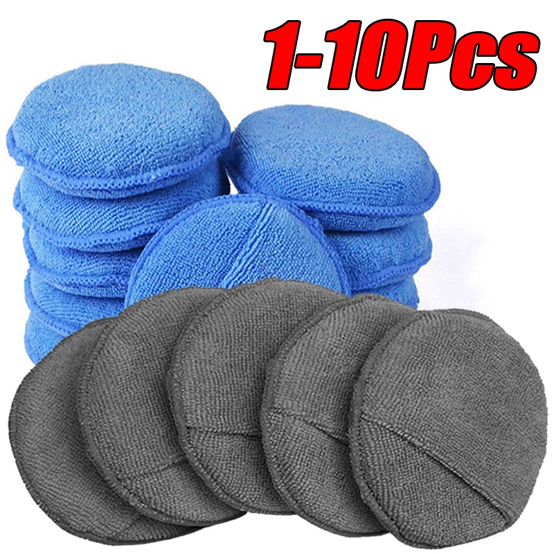 Car Wax Polishing Pad - Set di 10 Spugne Applicatrici per