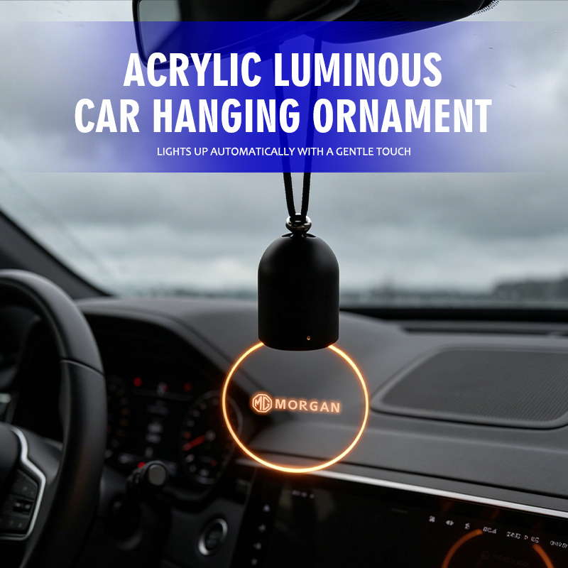 Car Accessories Mirror Hanging - Ciondolo per auto luminoso da appendere