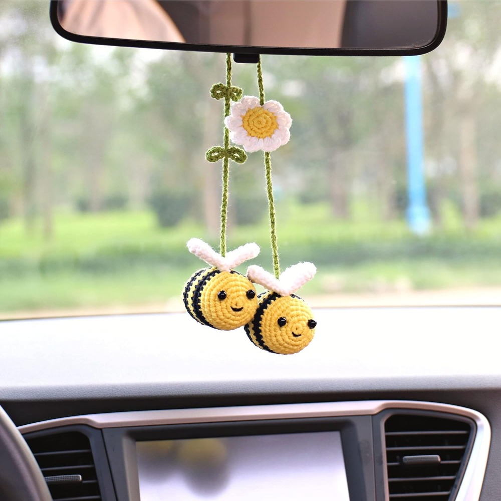 Car Accessories Mirror Hanging - Grazioso Pendente a Forma di Ape