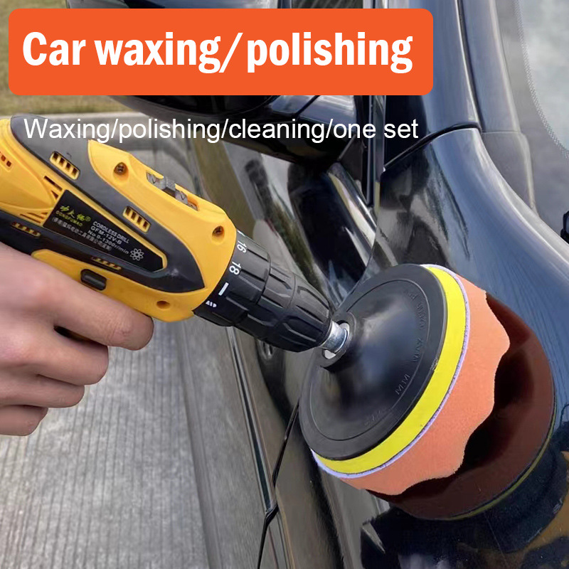 Car Wax Polishing Pad - 3 pollici 75mm Spugna per lucidatura