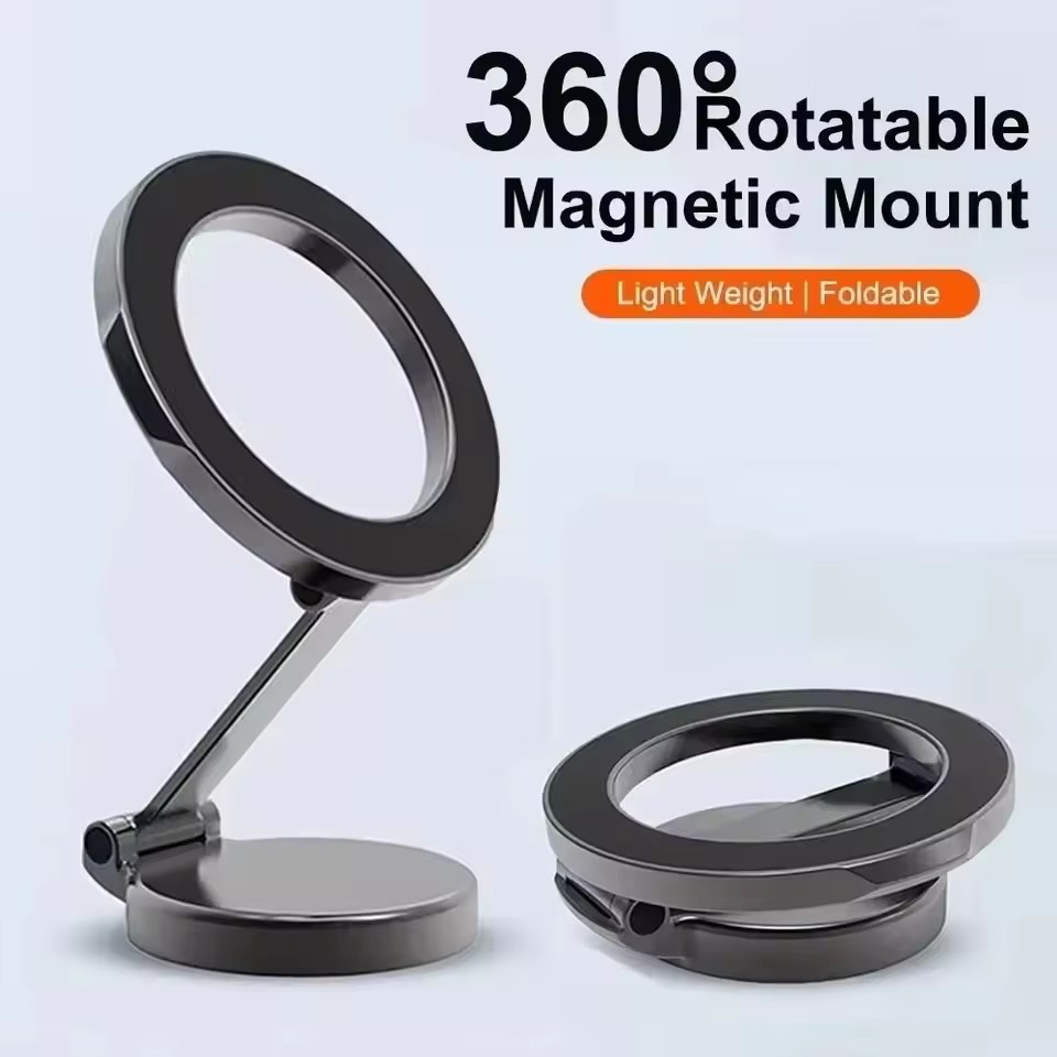 Car Accessories Phone Holder - Supporto Magnetico Pieghevole per Telefono Cellulare