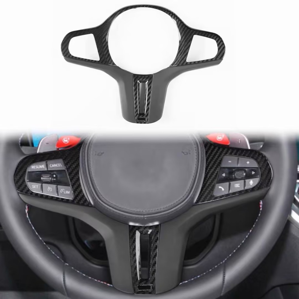 Steering Wheel Cover - Copertura del Volante in Fibra di