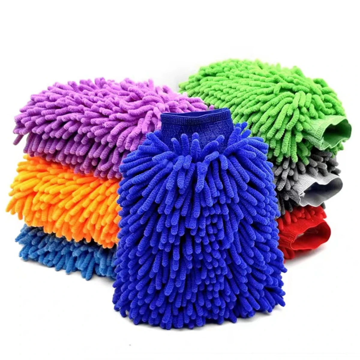 Car Detailing Brush - 1/2 Pezzi Guanto per Lavaggio Auto
