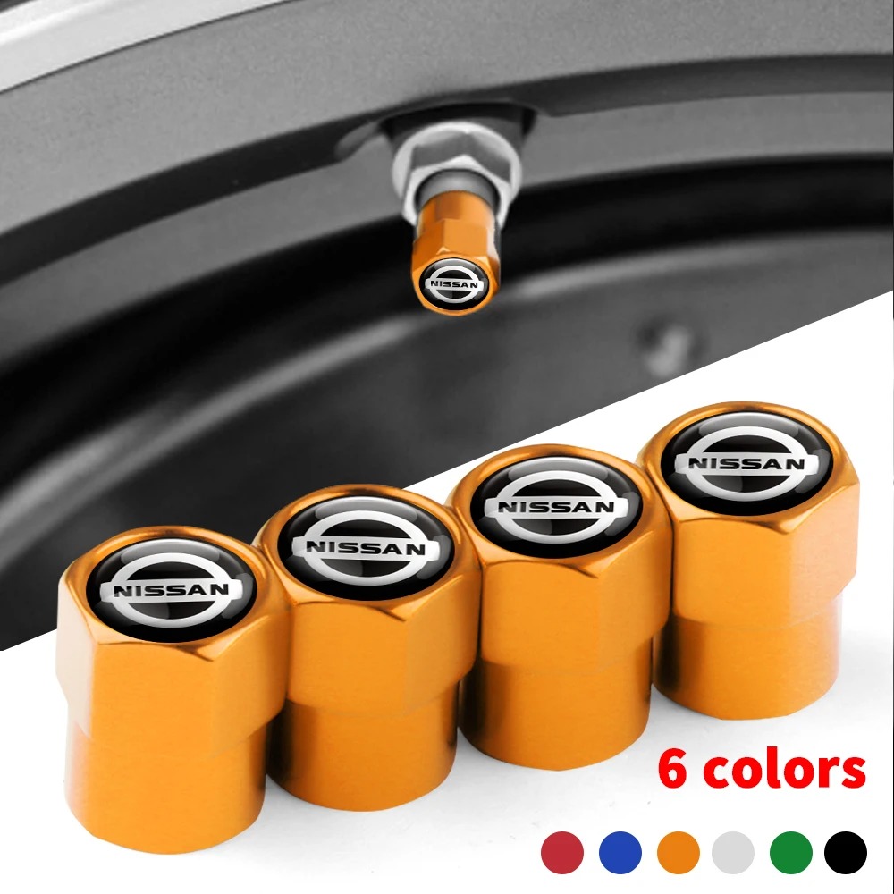 Car Accessories Nissan Xtrail - 4 Pezzi Tappi Valvola Pneumatici in