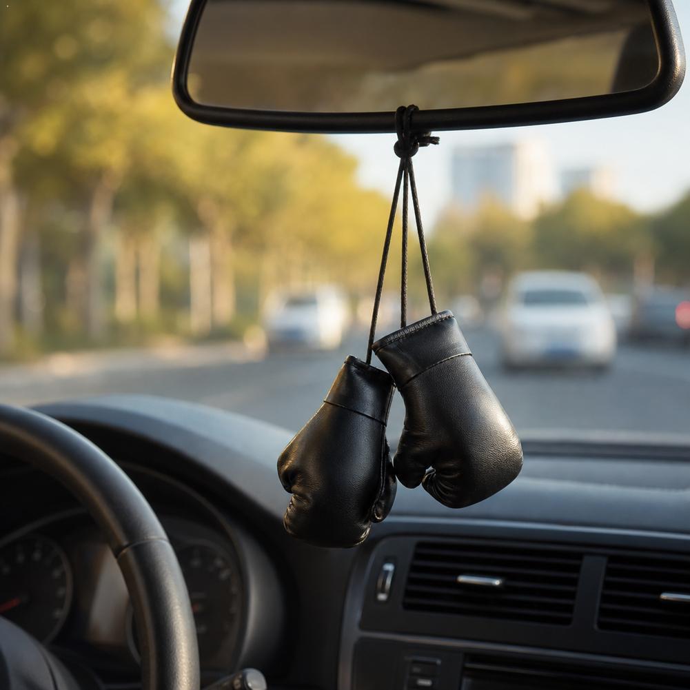 Car Accessories Mirror Hanging - 1 Paio di Guantoni da Boxe