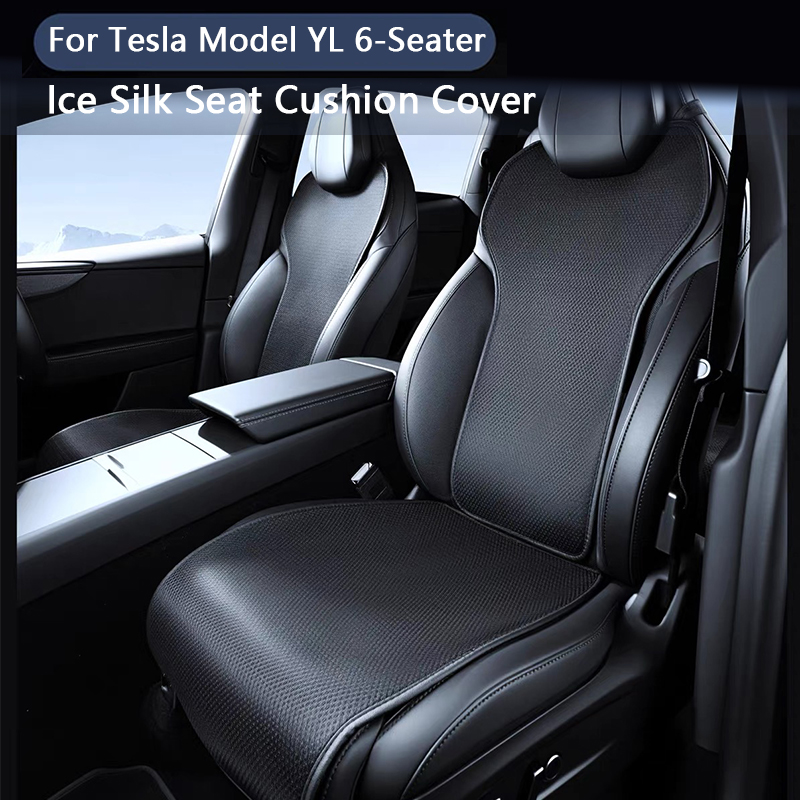 Car Accessories For Winter - Coprisedile in Seta Ghiacciata per Tesla