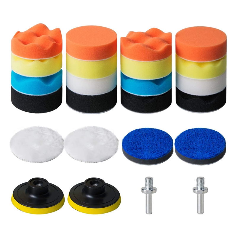 Kit di 24 Tamponi per Lucidatu - Car Wax Polishing Pad recensione e prezzo