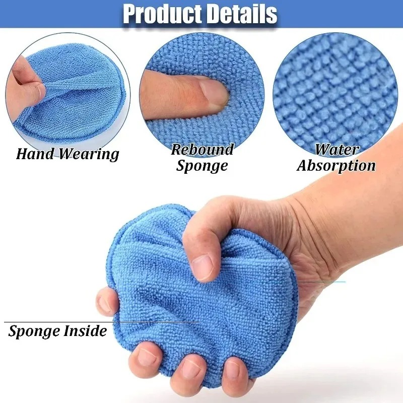 Set di 10 Spugne Applicatrici  - Car Wax Polishing Pad recensione e prezzo
