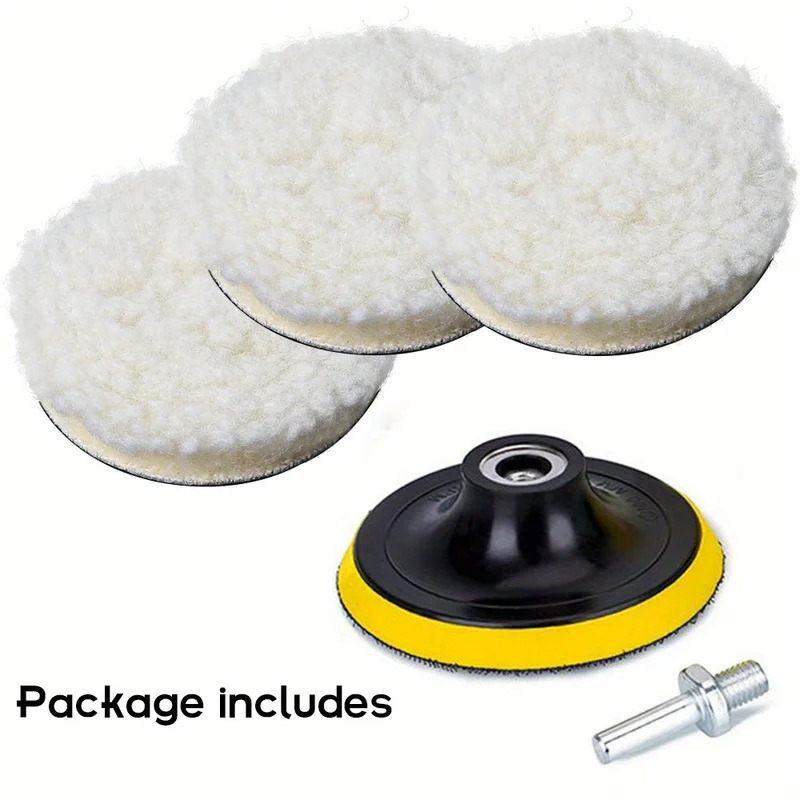 5PCS 7/6/5/4/3 pollici Auto Lu - Car Wax Polishing Pad recensione e prezzo