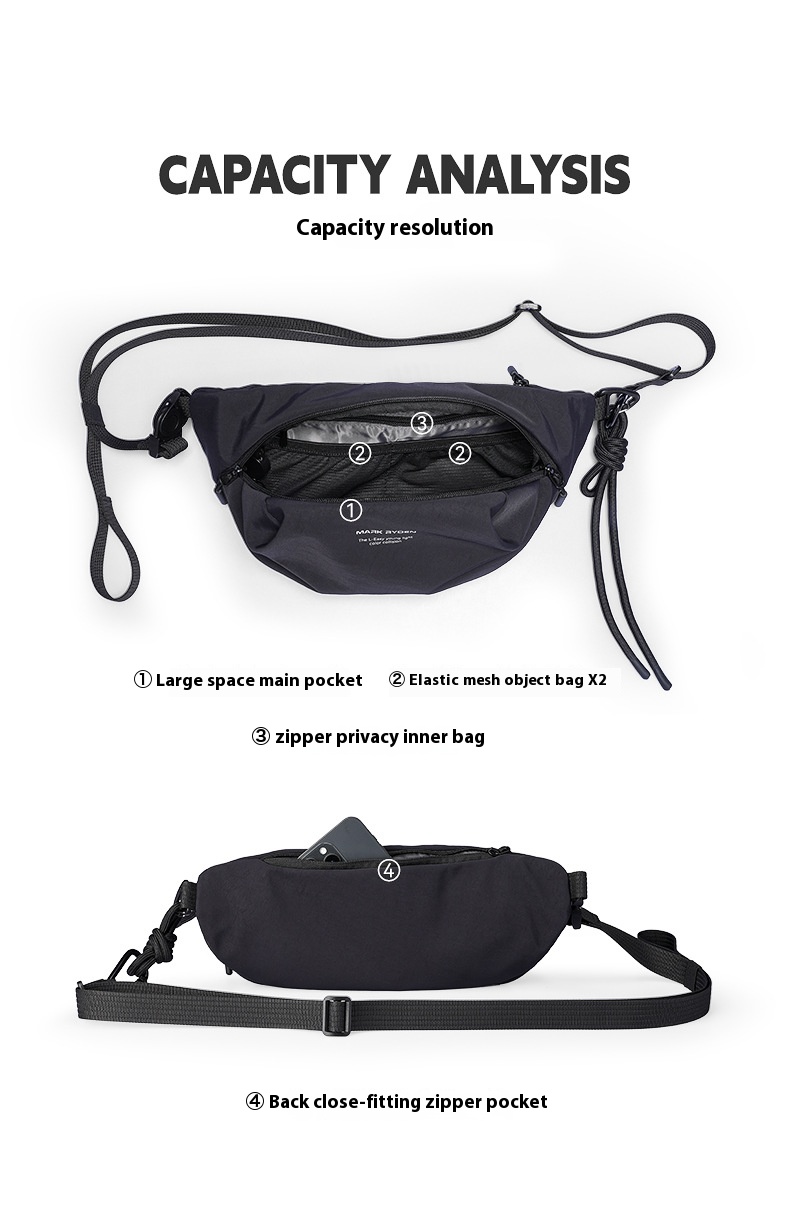 Mark Ryden Borsa da petto casu - Car Accessories Gifts For Men recensione e prezzo