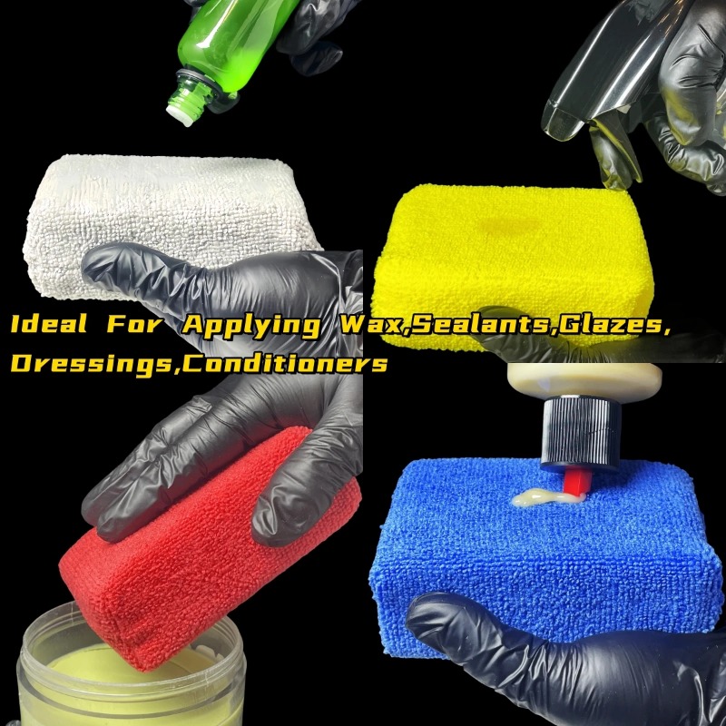 Set di 8 Applicatori in Microf - Car Wax Polishing Pad recensione e prezzo