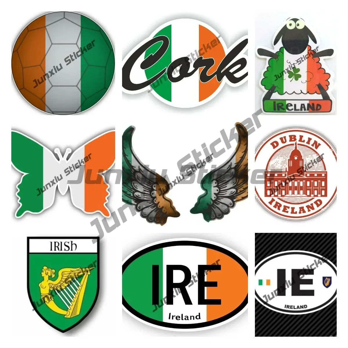 Ali della bandiera dell'Irland - Car Accessories Dublin recensione e prezzo