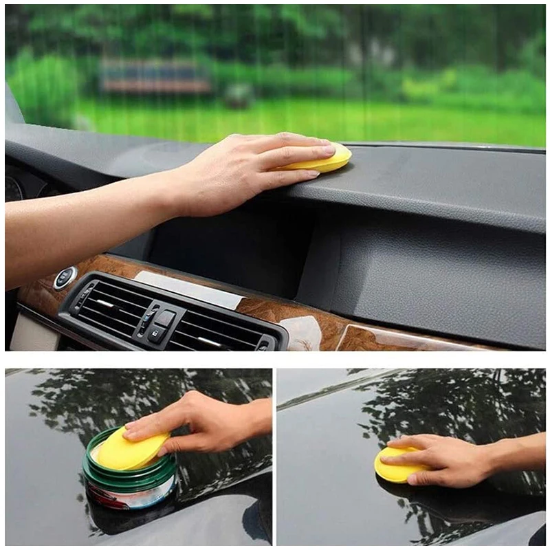12 Pezzi di Spugne Rotonde in  - Car Wax Polishing Pad recensione e prezzo