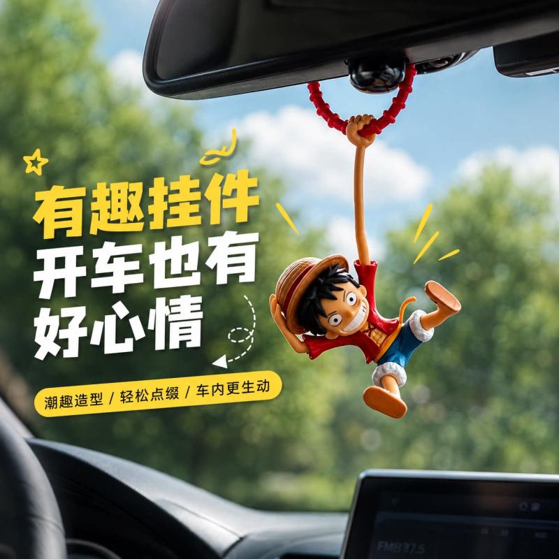 One Piece Monkey D. Luffy Cion - Car Accessories Mirror Hanging recensione e prezzo