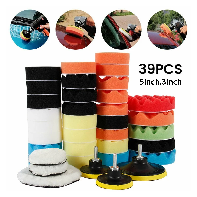 Kit di Spugne per Lucidatura A - Car Wax Polishing Pad recensione e prezzo
