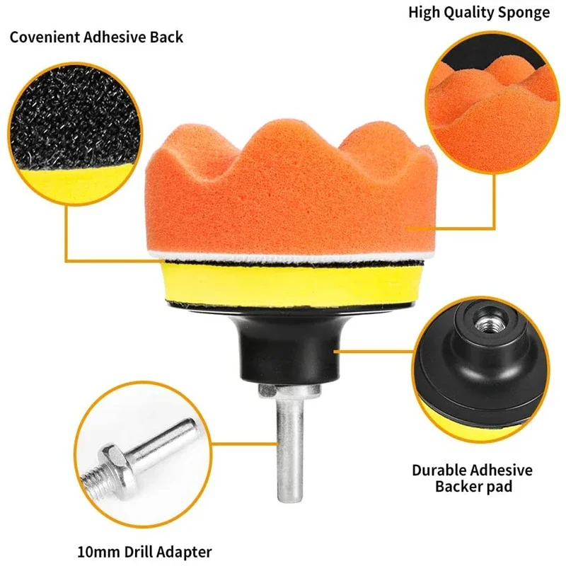 Kit di Spugne per Lucidatura A - Car Wax Polishing Pad recensione e prezzo