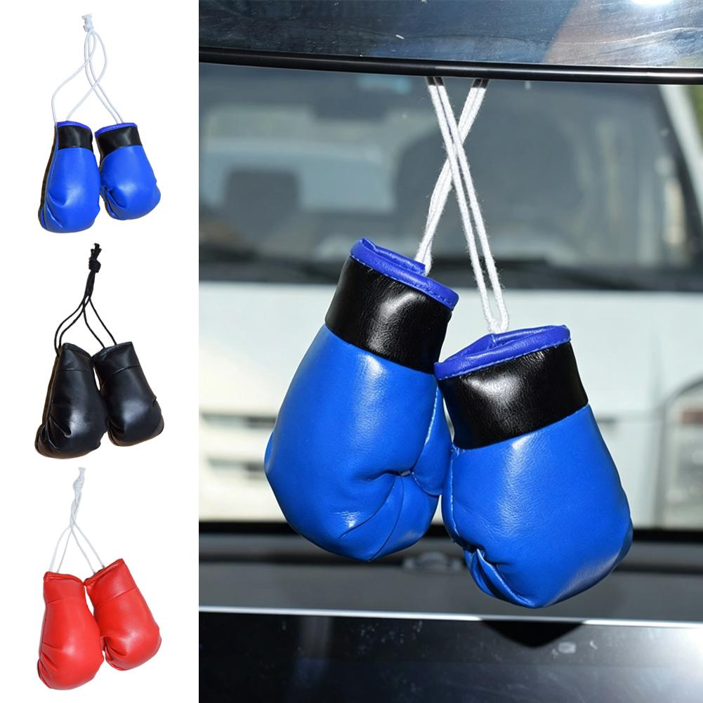 1 Paio di Guantoni da Boxe per - Car Accessories Mirror Hanging recensione e prezzo